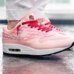 Nike air max 1 powerwall strawberry pink lemonade cj0609-600