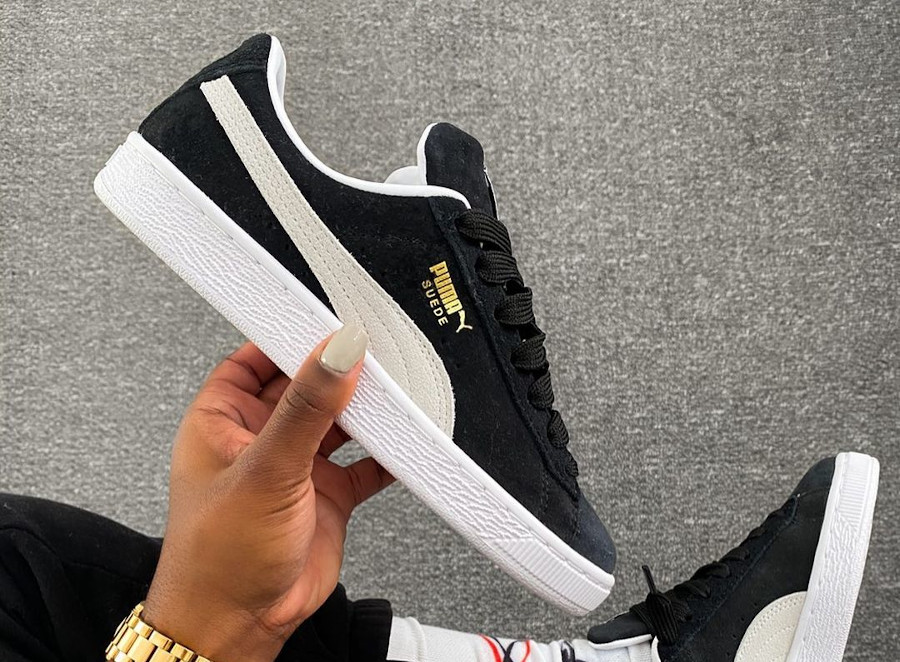 Puma Suede VTG XXI Booba Black White 374915-01(couv)