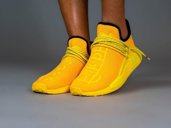 Pw x Adidas NMD Hu Pharrell Bold Gold Yellow GY0091