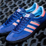Adidas Manchester handball bleu et rouge (4)