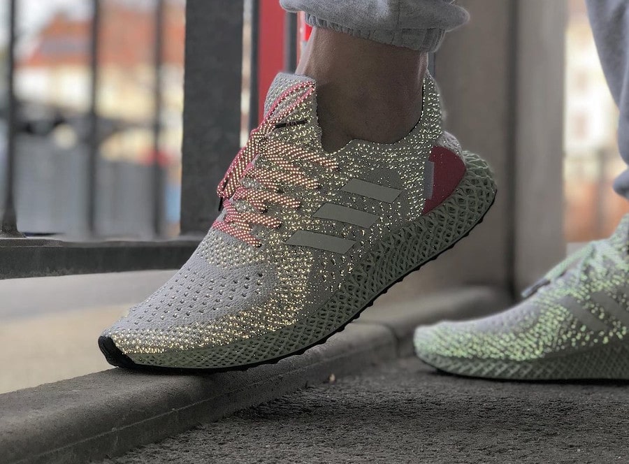 FY7916 que vaut la Adidas Ultra4D Runner AEC White Pink Reflective