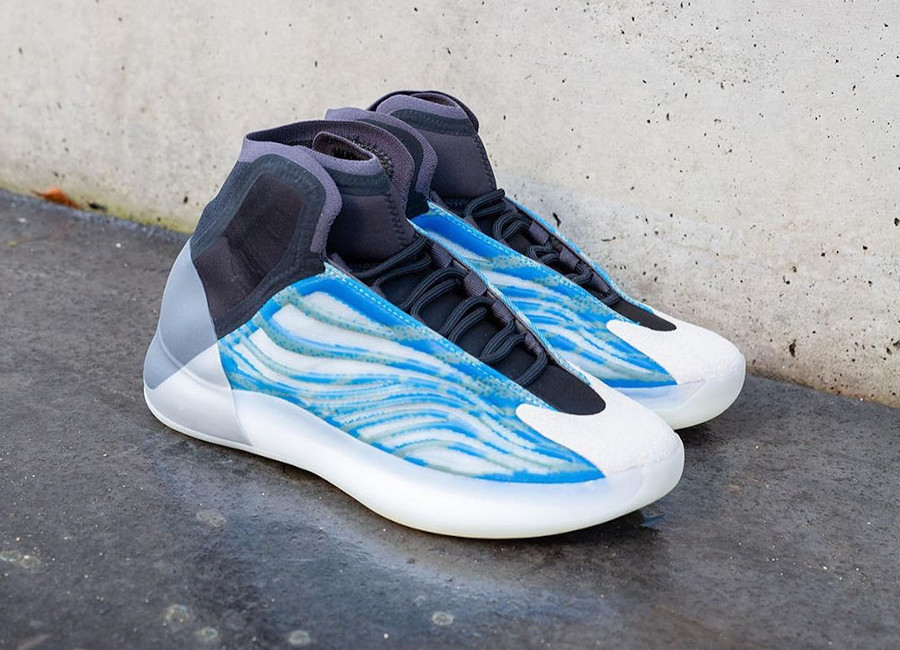 Adidas Yeezy Quantum Basketball bleu glacier (2)