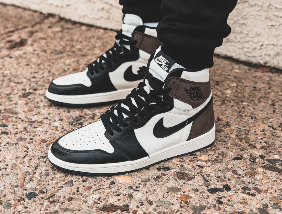 555088-105 : que vaut la AJ1 Retro High OG Dark Mocha Sail Black