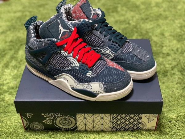 Air Jordan 4 Retro PRM SE Deep Ocean Sashiko CW0898-400