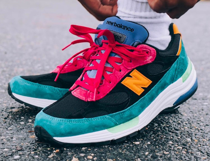New balance store 992 femme rouge