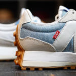 New Balance 327 Levi's WS327LVA Grey Light Blue denim