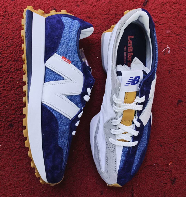 Que vaut la New Balance x Levi's MS327LVA Navy White Denim