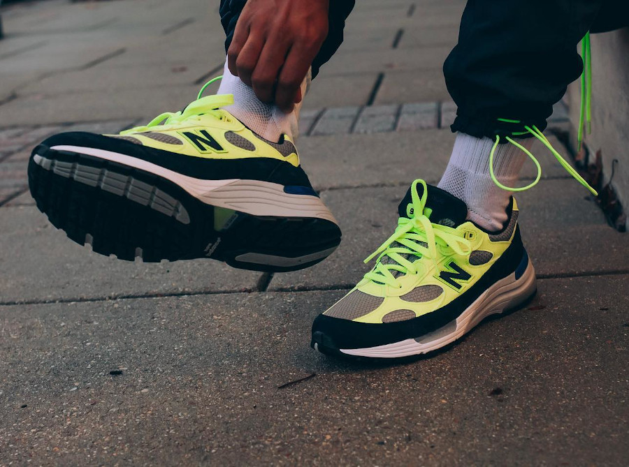 NB M992AF Neon Yellow Volt Black 