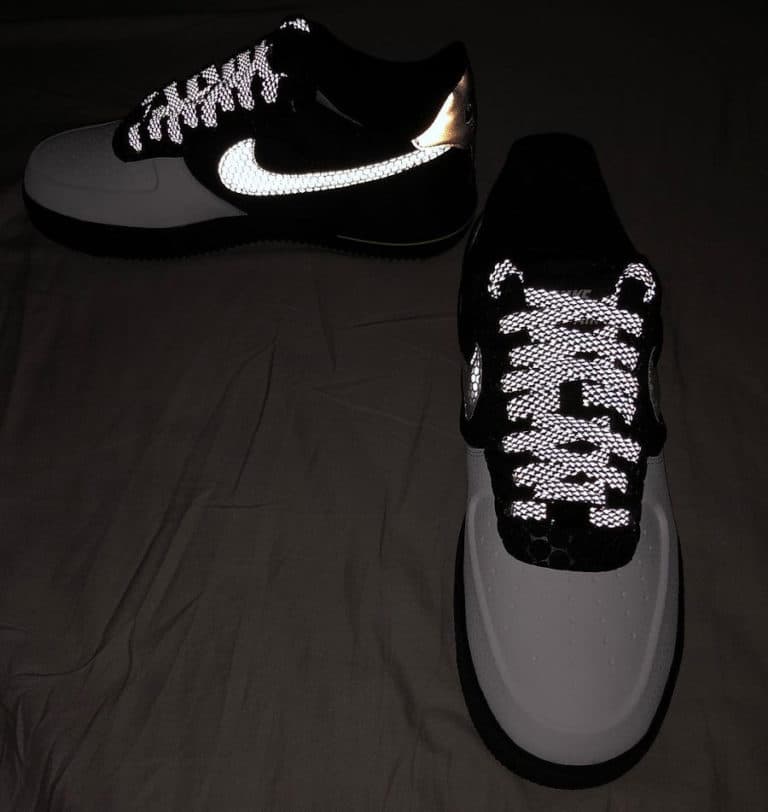 nike air force 1 reflechissante