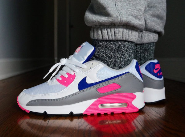 Nike Air Max III Originale blanche grise et rose (5)