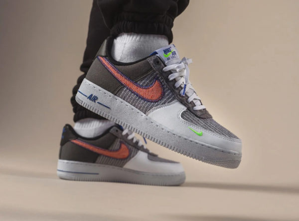 Cu5625 122 que vaut la Nike Air Force 1 AF1 NRG Recycled Grey Green