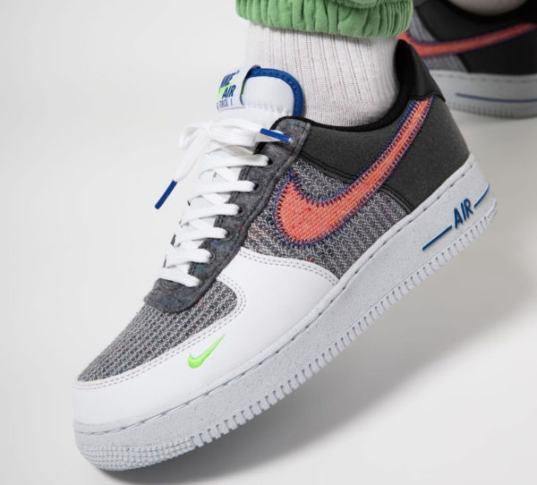 Cu5625 122 que vaut la Nike Air Force 1 AF1 NRG Recycled Grey Green