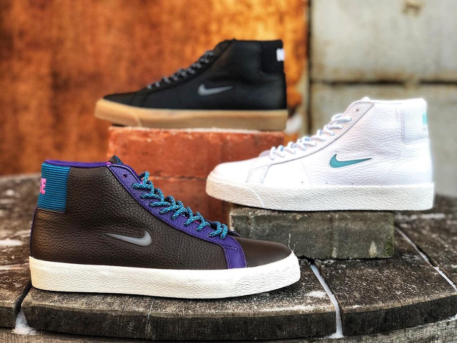 Nike SB Blazer Mid Jewel Swoosh Pacific Northwest Pack