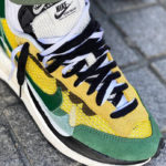Nike x Sacai VaporWaffle Yellow Green Oregon (couv) CV1363-700