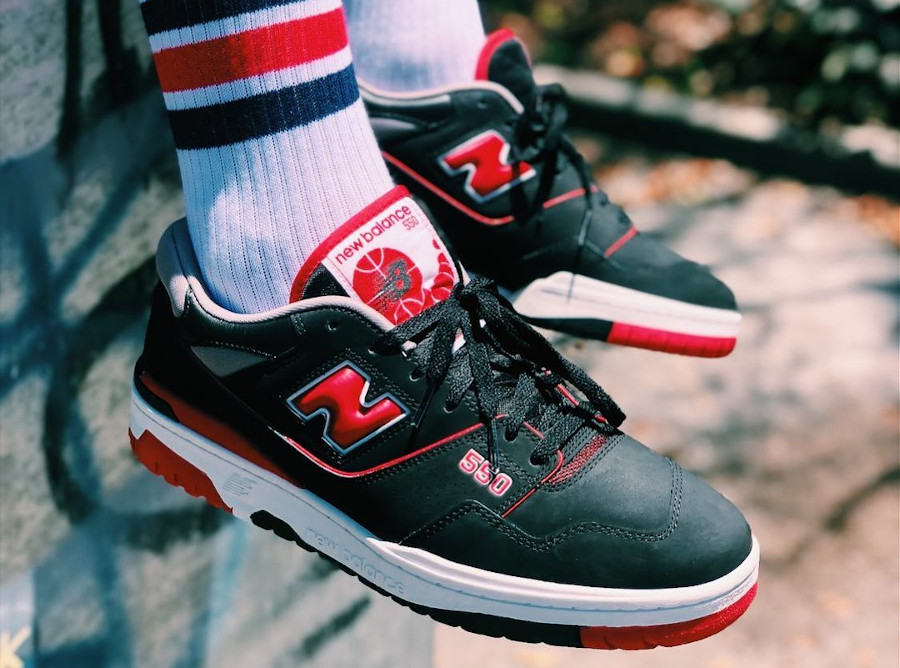 red and black new balance