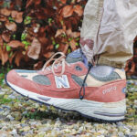 New Balance 991 2021 en suède rose (conçu en Angleterre) (5)