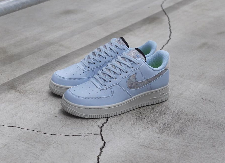 DA6682 400 que vaut la Nike W AF1 07 SE Recycled Wool Armory Blue