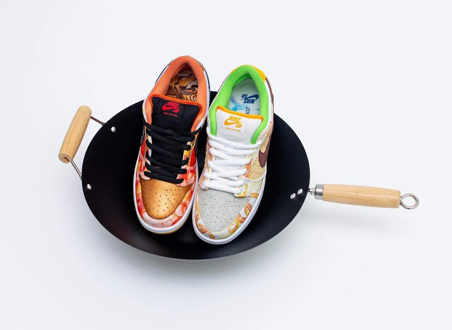 Nike Dunk Low Skateboarding 2021 CNY multicolore (7)