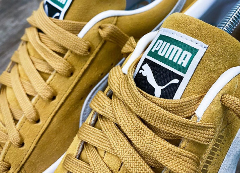 puma jaune moutarde