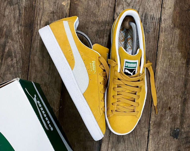 puma jaune moutarde
