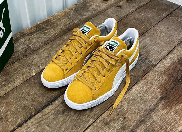 puma jaune moutarde