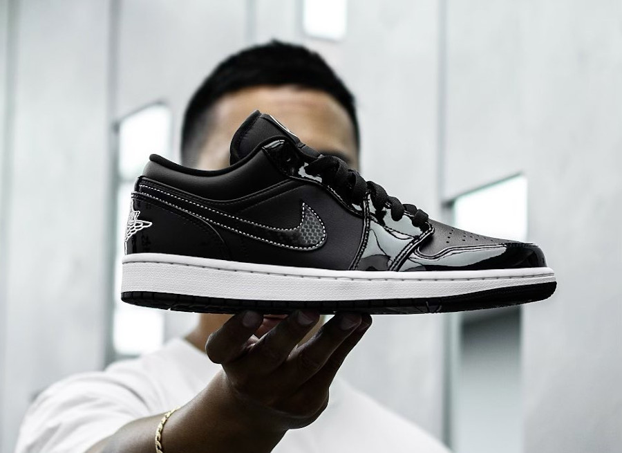 DD1650-001 : que vaut la AJ1 Low SE Patent Leather ASW Black White ?