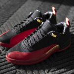 AJ12 Retro Low SE Super Bowl LV Black Gold DC1059-001