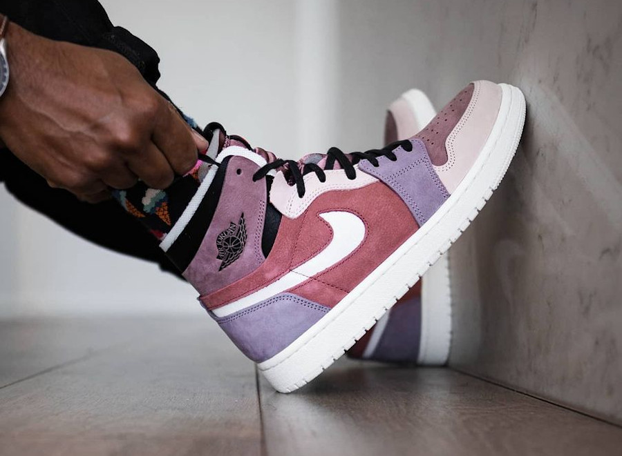 CT0979 602 que la AJ1 Zoom CMFT Canyon Rust Purple Smoke