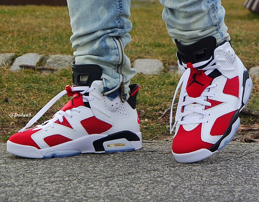 jordan 6 rouge