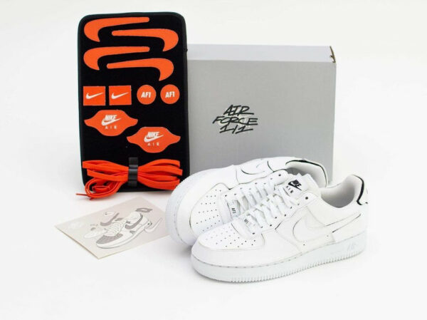 Nike AF1 2021 blanche logo Swoosh interchangeables (1)