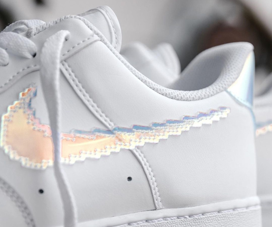 Nike air force 1 lv8 iridescent white 2025