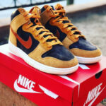 Nike Dunk High PRM Dark Curry Russet DD1401 200