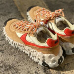 Nike Over Break marron beige et rouge (6)