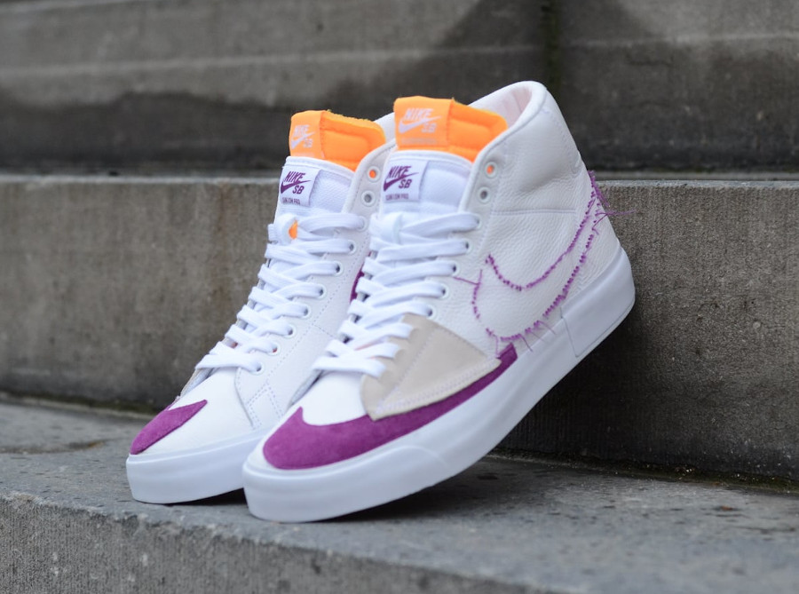 nike blazer mid edge purple