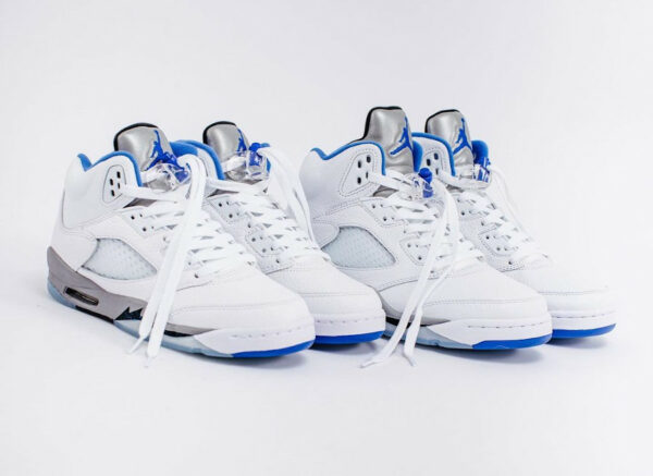 AJ5 Retro Stealth 2.0 2021 White Hyper Royal DD0587-140