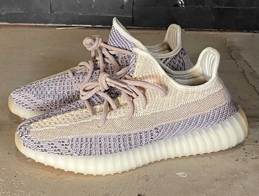 Adidas Yezzi 350 V2 2021 beige et grise (1)