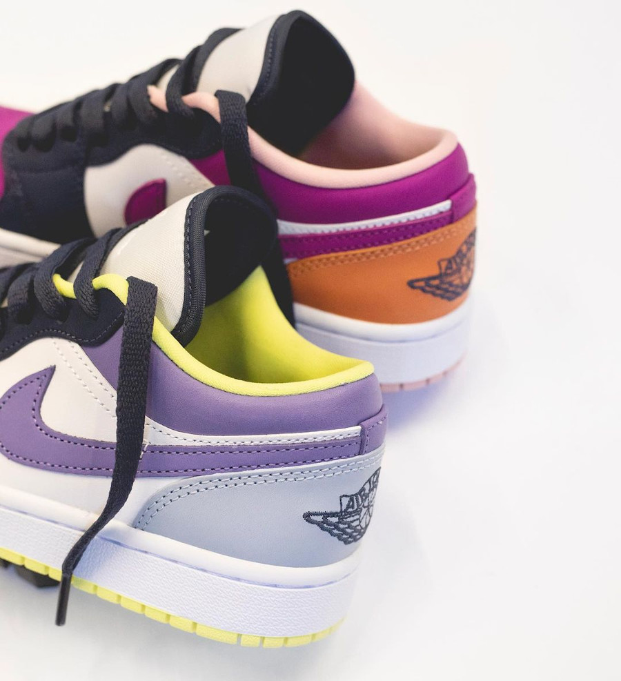Jordan basse outlet violette