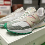 NB 327 x Casablanca MS327CAB Monogram Holly Green