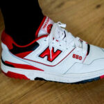 New Balance 550 BB550SE1 White Team Red Aimé Leon Dore Aimé Leon Dore