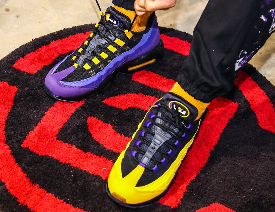 Nike AM95 PRM Lebron James Home Team Lakers CZ3624-001