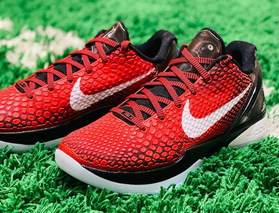 Nike Kobe VI rouge et noire (3)