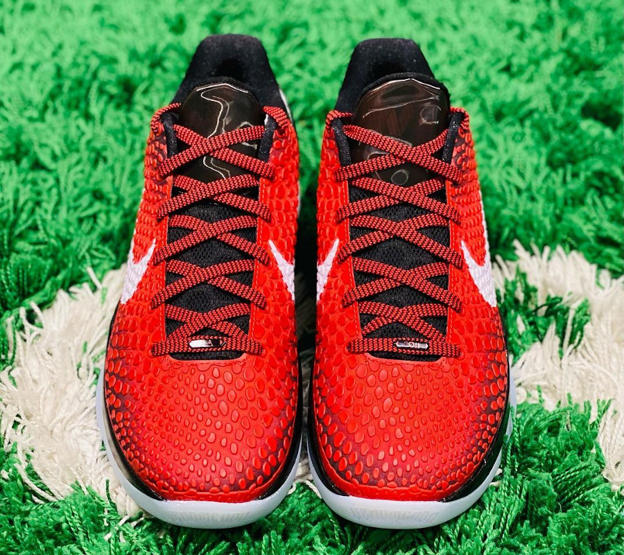 Nike Kobe VI rouge et noire (4)