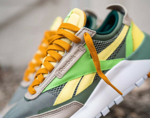 reebok club c legacy neon mint