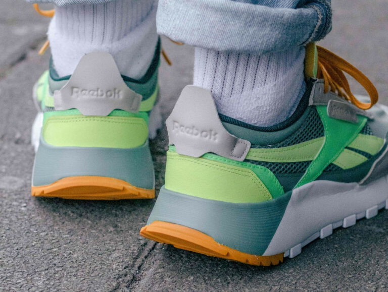 reebok club c legacy neon mint