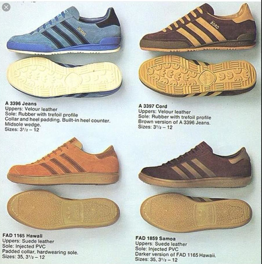 catalogue Adidas vintage de 1979