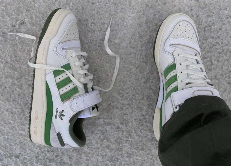 Que vaut la Adidas Forum 84 Low White Crew Green Wild Pine FY8683