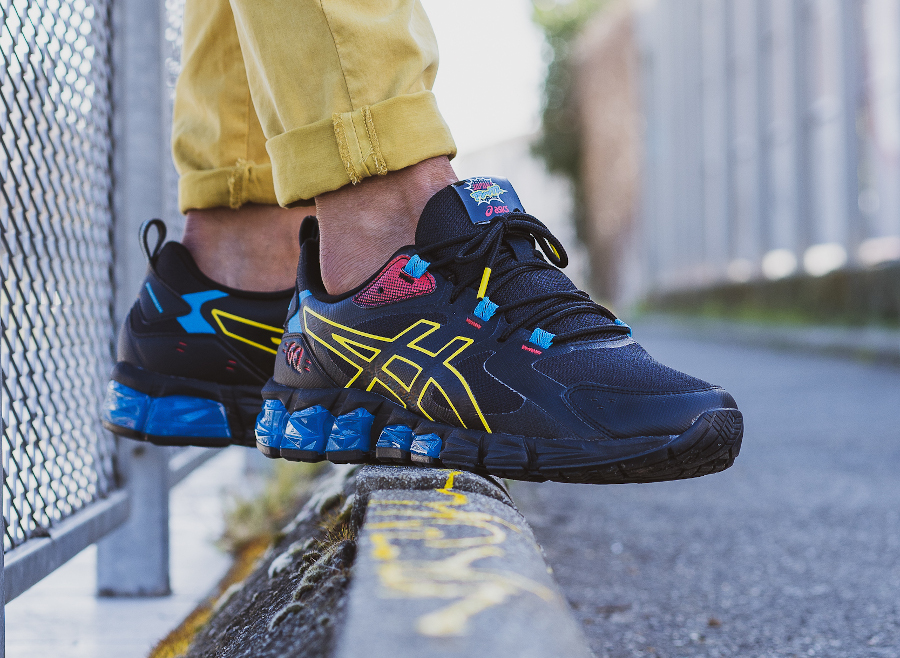 Que vaut la Asics Gel Quantum 180-6 Black Yellow Blue 1201A415-001 ?