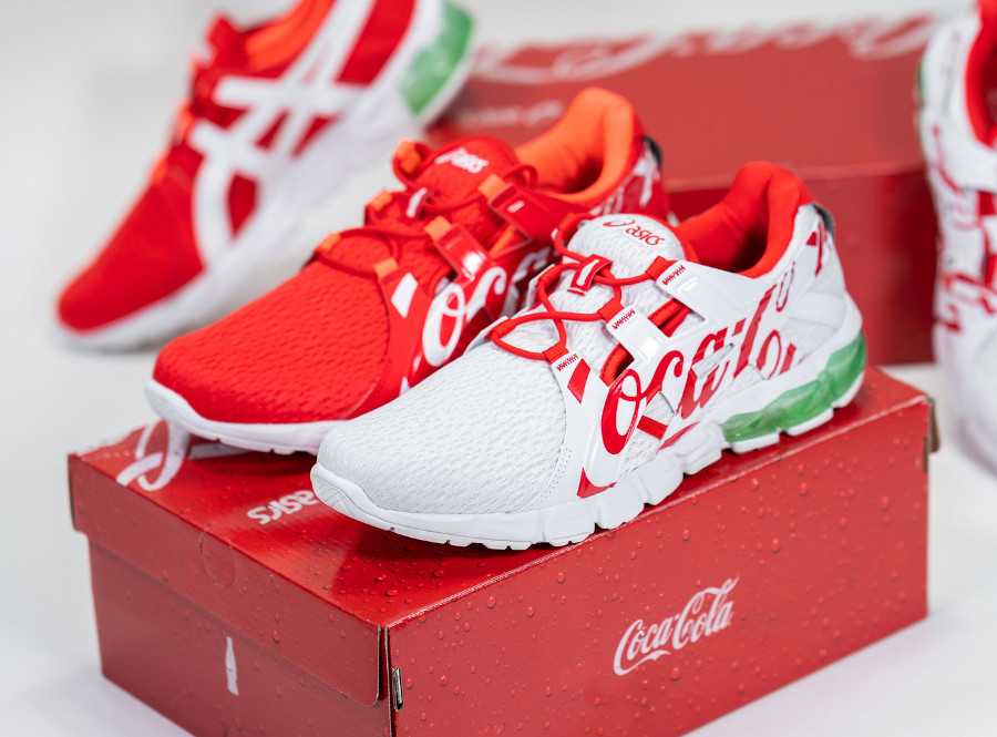 Asics x Coca Cola Gel Quantum 90 TYO Coke Red White