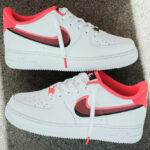 Nike AF1 LV8 Double Swoosh Bright Crimson CW1574-101