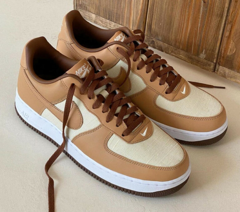 nike air force semelle marron